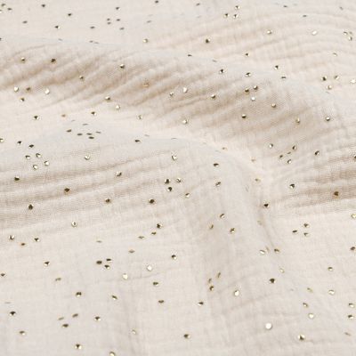 Tissu double gaze Brillegaze 135cm 120g lin | Castorama