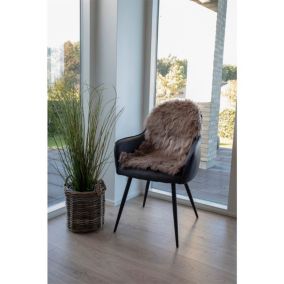 Tissu en Peau d'Agneau Artificielle Champignon 50x85 cm - Idéal pour Décorations et Projets Artisanaux