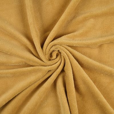 Tissu éponge Tibamboo 140cm 240g moutarde