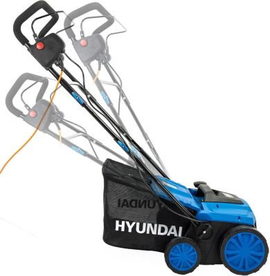 Titre : Scarificateur electrique 2 en 1 1600W Aerateur de pelouse 36 cm avec sac 45L