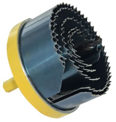 Tivoly - Scie Cloche HCS Multi-Lames - 7 Lames deD25mm à D62mm - Usage occasionnel - Pour Forage dans le Bois Tendre