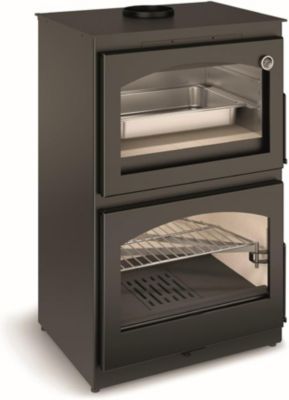 TJ - Poêle à bois avec four modèle GOR 7,2 kW