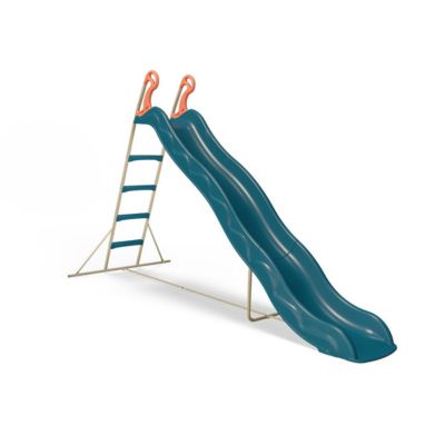 Toboggan Actou bleu 3 m plateforme 1,45 m 3 12 ans Trigano
