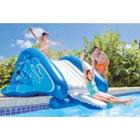 Toboggan gonflable pour piscine enterrée - Intex