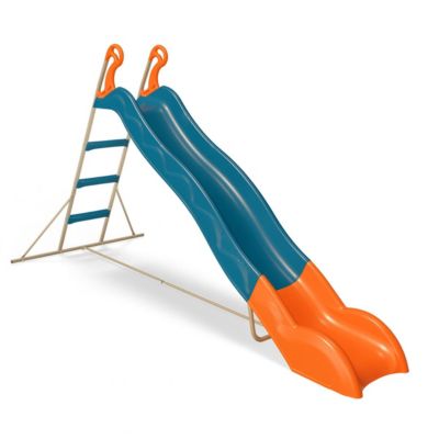 Toboggan LINOU Bleu-Orange TRIGANO 2,63 m. 3-12 ans.
