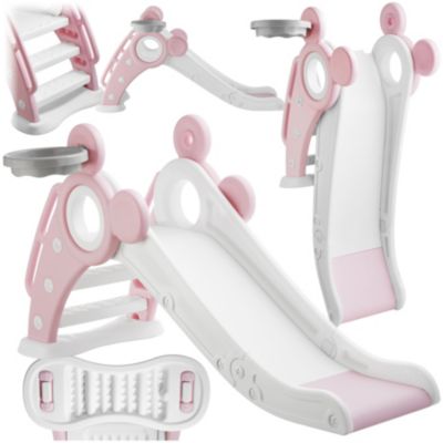 Toboggan pour enfants à partir de 2 ans rose