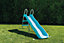 Toboggans sur pieds Intex : L.1,96 x l.0,84 x H.1,19 m bleu 3/10 ans