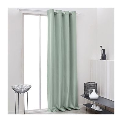 TODAY Rideau Isolant Thermique Essential Uni - 140 x 240 cm - Celadon
