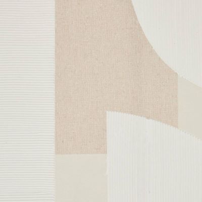 Toile 3D Bhavik beige 90x90cm - Atmosphera