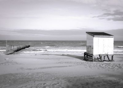 Toile cabane plage 80 x 120 cm