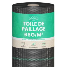 Toile de Paillage 50M 65g/m² - Polypropylène