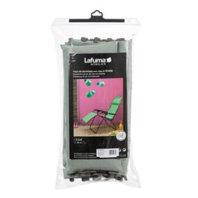 Toile de rechange pour fauteuils Relax - compatible avec gamme RClip - couleur vert tilleul - Lafuma LFM2841_9268