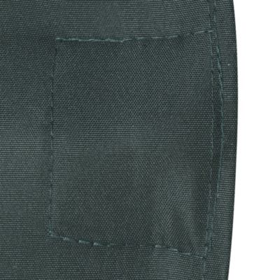 Toile de rechange pour pavillon tonnelle tente 3 x 3 m polyester haute densité 180 g/m² revêtement PA anti-UV gris