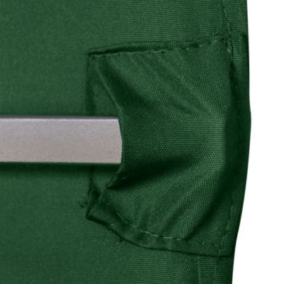 Toile de rechange pour pavillon tonnelle tente 3 x 3 m polyester haute densité 180 g/m² revêtement PA anti-UV vert