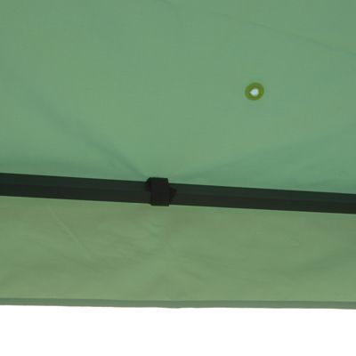 Toile de rechange pour pavillon tonnelle tente 3 x 4 m polyester haute densité 180 g/m² vert