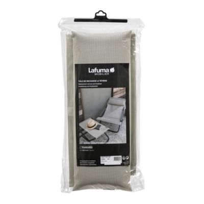 Toile de rechange pour transats - compatible avec gamme Transabed - couleur beige seigle - Lafuma LFM2839_9868
