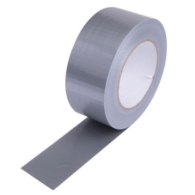 Toile de réparation argent, 50 mm x 50 m