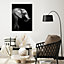 Toile elephant noir, blanc Dada Art l.80 x H.60 cm
