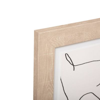 Toile encadrée "Visage" 50x70cm - Atmosphera Créateur d'intérieur
