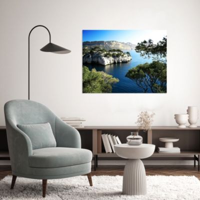 Toile imprimée Côte sud Dada Art montée sur châssis bois en pin 60x80 cm