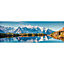 Toile imprimée couleur Alpes sommets Dada Art orientation paysage l.150 x H.50 x ép.3 cm