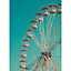 Toile imprimée couleur Grande roue Dada Art orientation portrait l.55 x H.75 x ép.3 cm
