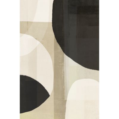 Toile imprimée couleur Sofr color Dada Art orientation portrait l.80 x H.124 x ép.4,3 cm
