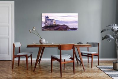 Toile imprimée imprimée Biarritz l.55 x H.115 cm