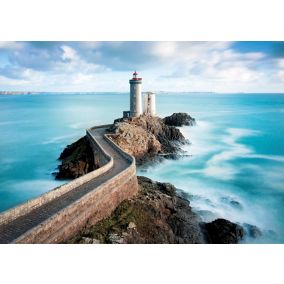 Toile imprimée phare petit minou L.80 x H.60cm Dada Art