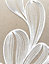 Toile imprimée tissé & relief Dada Art l.50 x H.70 cm beige