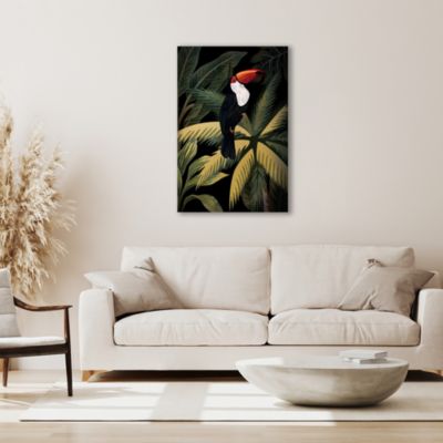 Toile imprimée Toucan tropical 60 x 90 cm Dada Art
