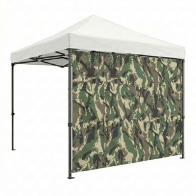 Toile latérale pour gazebo de jardin 300x200 cm en PVC camouflage