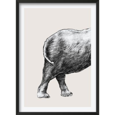 Toile lot 2 éléphants L.70 x l.50 cm