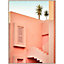 Toile maison rose L.60 x l.80 cm Dada Art
