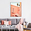Toile maison rose L.60 x l.80 cm Dada Art
