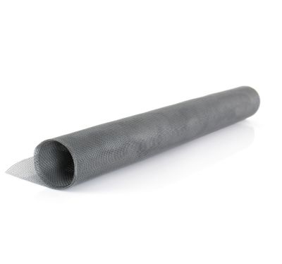Toile Moustiquaire PVC - 1.40 x 5m - Gris Anthracite - Rouleau Moustiquaire Anti Insectes