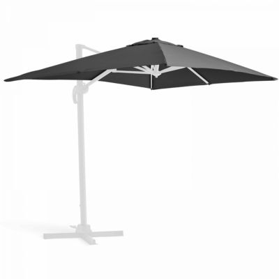 Toile pour parasol déporté 2x3m anthracite  Oviala