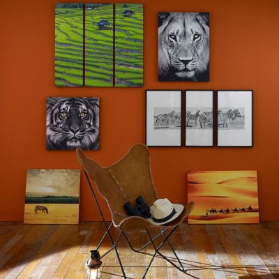 Toile sur chassis Tigre 57 x 57 cm