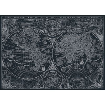 Toile Xl Mappemonde 100 X 140 Cm Castorama