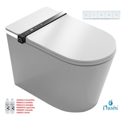 Toilette japonaise Nashi IANNA SORTIE HORIZONTALE, WC lavant automatique, haut de gamme