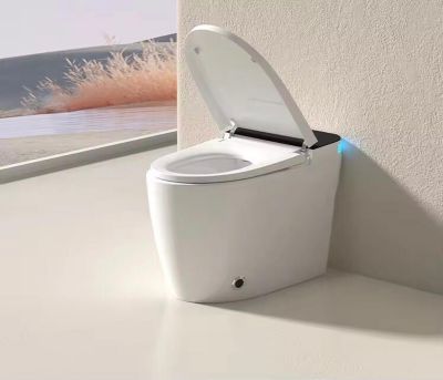 Toilettes intelligentes (sans réservoir) KLEENMAC Olivia KEB2018TRW (toilettes japonaises) sortie horizontale 180 mm Noir