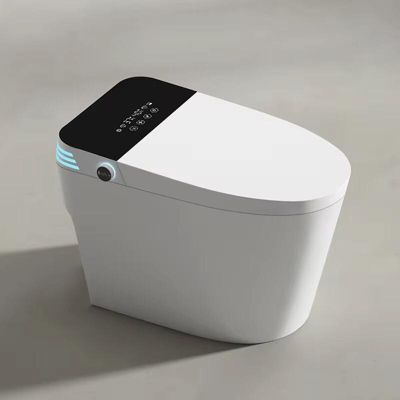 Toilettes intelligentes (sans réservoir) KLEENMAC Olivia KEB2018TRW (toilettes japonaises) sortie horizontale 180 mm Noir