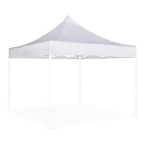 Toit pour tente pliante 3x3 m blanc  Oviala