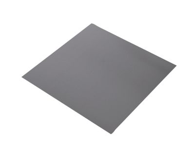Tôle inox lisse brut gris L.500 x l.250 mm, Ep.0.5 mm