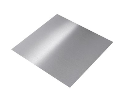 Tôle aluminium brillant lisse Ep. 0,5 mm, 100 x 50 cm