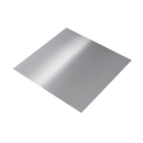 Tôle aluminium brillant lisse Ep. 0,5 mm, 100 x 50 cm