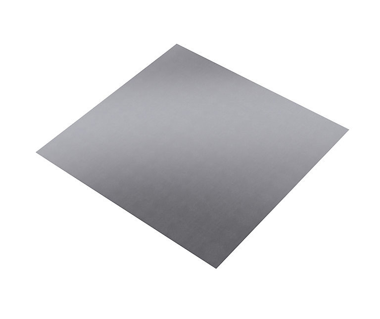 Tôle aluminium brut à la découpe Epaisseur en mm 1 mm Longueur en cm 50 cm  Largeur en cm 50 cm Dimension de la plaque Standard