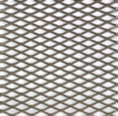 Tôle métal déployé acier brut Mailles 10 x 5,5 mm, 100 x 50 cm