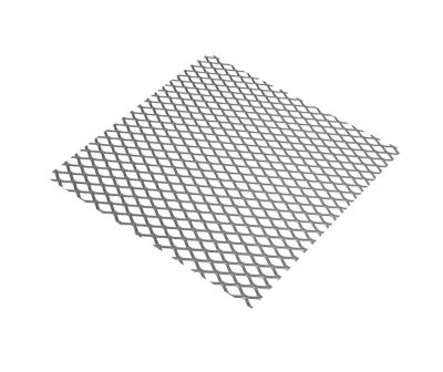 Tôle métal déployé acier brut Mailles 6 x 3,3 mm, 50 x 25 cm