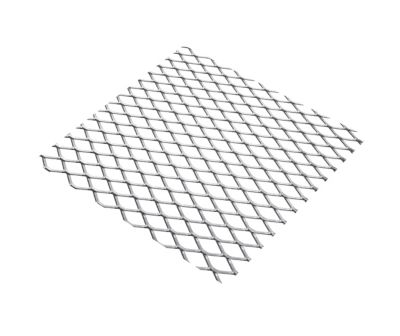 Tôle métal déployé aluminium brut Ep. 0,8 mm Mailles 10 x 5,5 mm, 100 x 50 cm